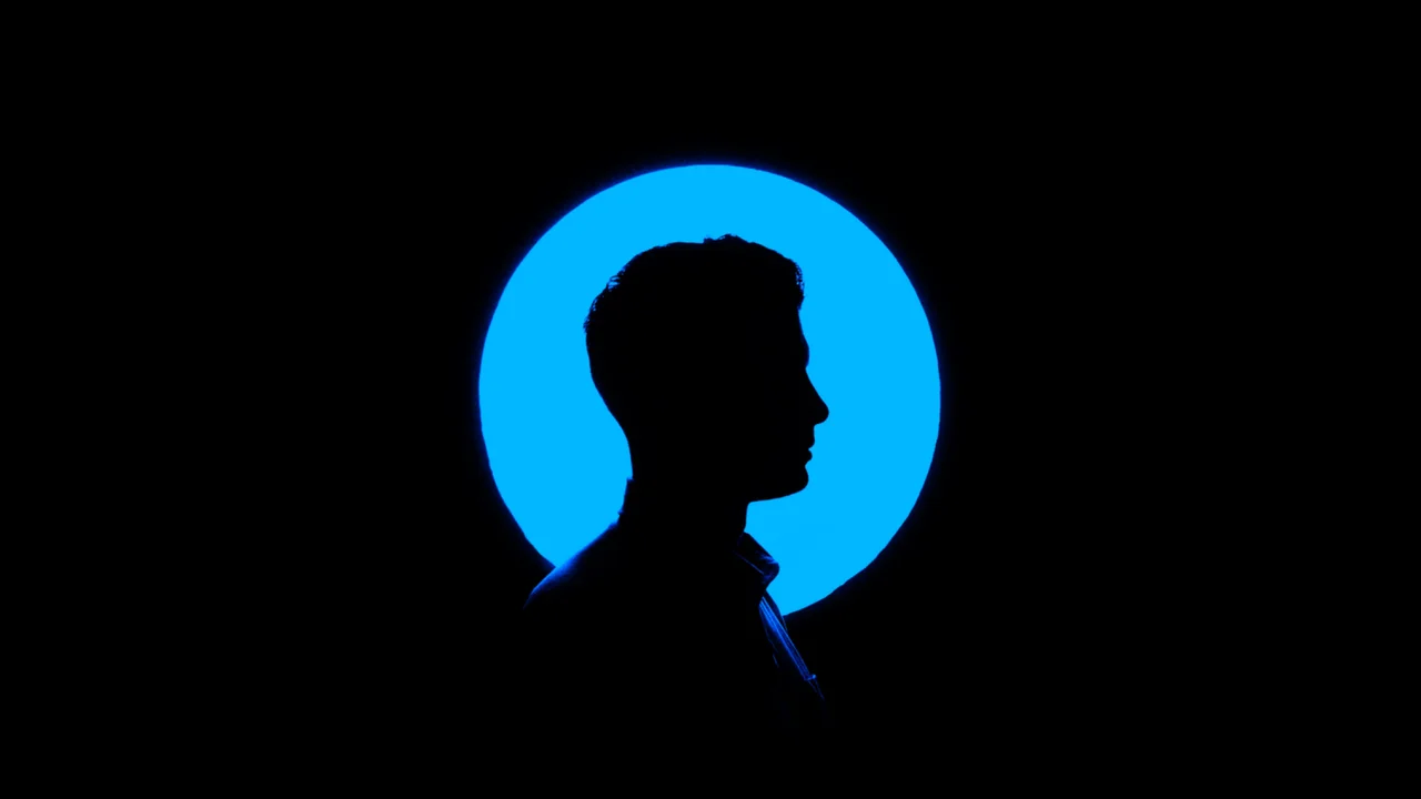 Image of a side profile sihlouette