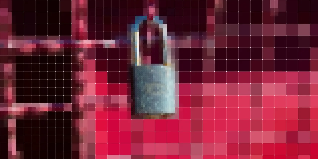 Lock on a fence