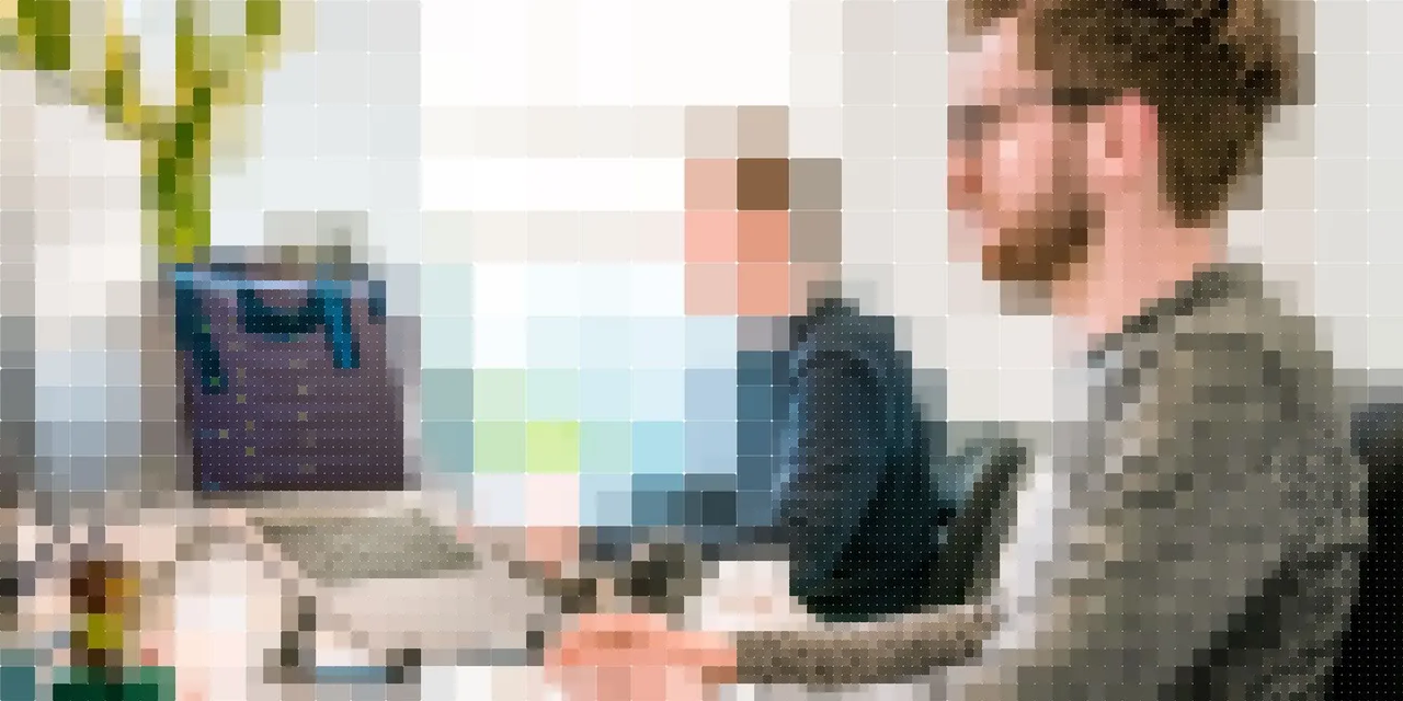 People working in an office