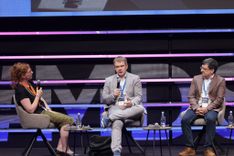 Dan Bogdanov speaking at Moldova Digital Summit